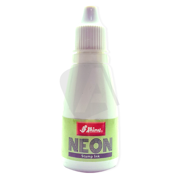 Razítková barva Shiny SRN-1 neon zelená, 28 ml